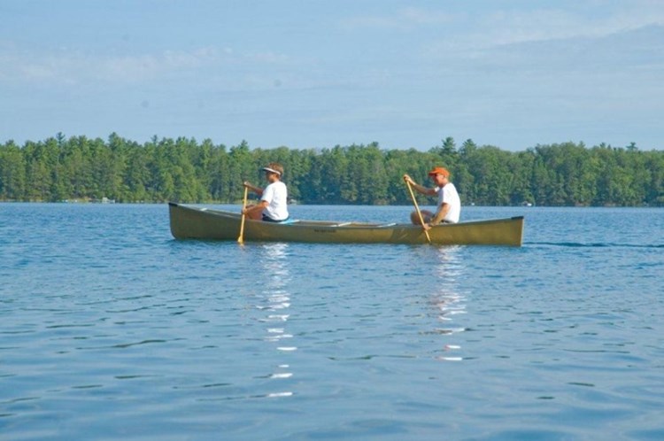 Canoeing in Minocqua